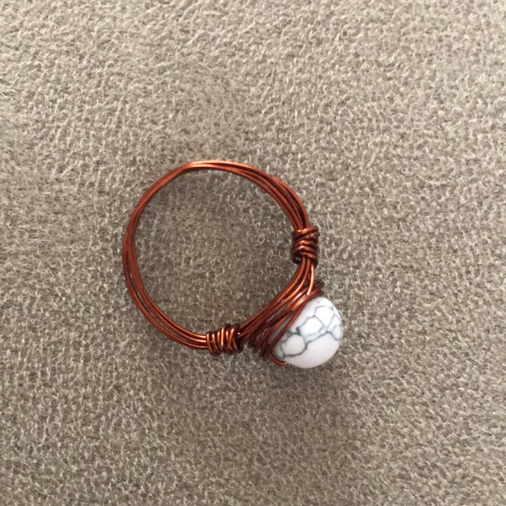 Handmade Stone Ring - Picture 2 of 3